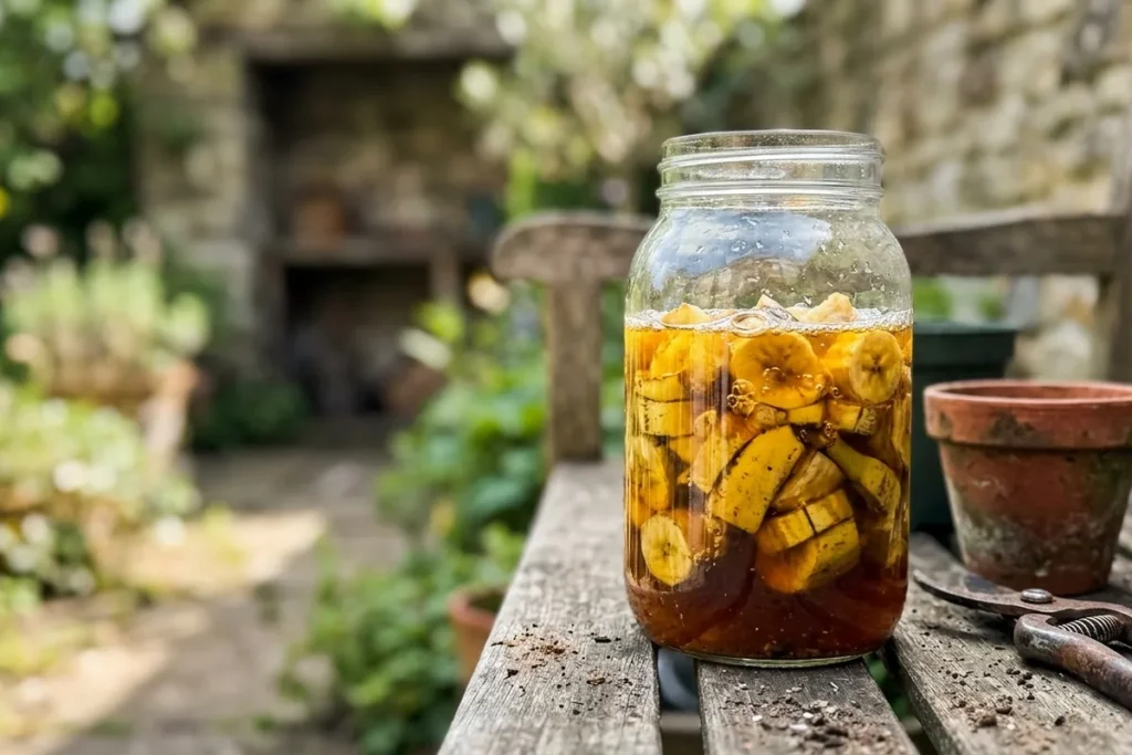Pupuk Organik Cair (POC) dari Kulit Pisang: Rahasia Tanaman Berbunga Lebat di Musim Panas.