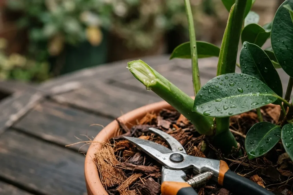 Tips Pruning Tanaman Sebelum Mudik agar Tidak Boros Air Selama Ditinggal.