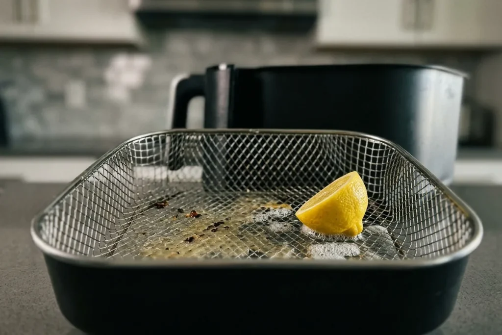 Trik Cuci Oven & Air Fryer Berlemak Bekas Masak Buka Puasa, Kinclong dalam 10 Menit.